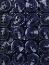 SIZE 20L - 1/2", MENSWEAR BUTTON, 1 DOZEN, SHINY FINISH, FREE SHIPPING USA