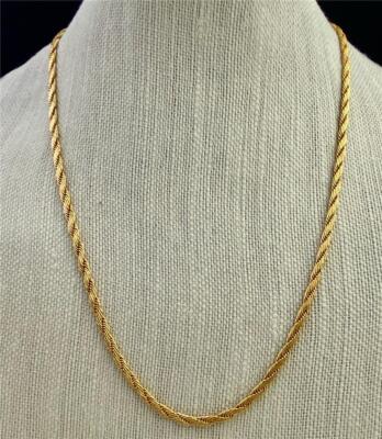 【VINTAGE HOLLYWOOD】Twist Chain Necklace★送料・関税込 ☆VINTAGE HOLLYWOOD☆ Twist Chain Necklace Vintage Rope