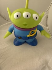 Disney Toy Story SPACE ALIEN Plush Talks Light-Up Antenna Disney Pixar Thinkway