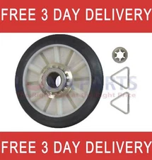 **NEW** 349241T DRYER DRUM ROLLER KIT FITS WHIRLPOOL KENMORE SEARS FITS 349241