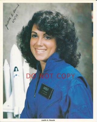 Judith Resnick astronaut Space Shuttle Challenger SIGNED reprint 8x10 Photo