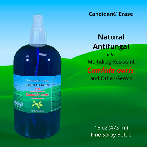 Candidan® Erase Kills Candida auris Natural Antifungal 16 OZ Spray