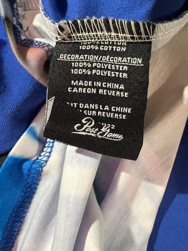 Vintage Post Game Tupac Shirt Duke Basketball Champs #5 Mens Size XL Rare - 第 8/9 張圖片