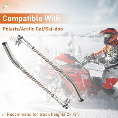 2pcs.  Snowmobile Ice Scratcher with Claw fits Polaris Arctic Cat Ski-Do