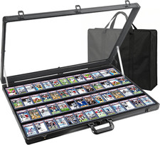 Card Display Case Aluminum Trade Show Display Case Large Portable Trading with L