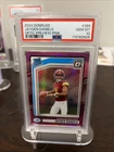 2024 Panini Donruss - Jayden Daniels #389 Optic Preview Pink Prizm - PSA 10