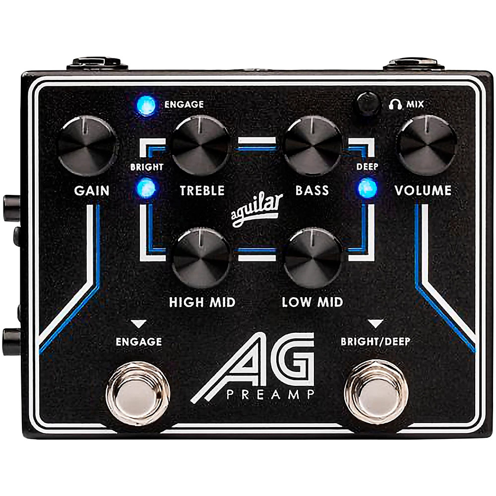 Aguilar AG Preamp Effects Pedal Black 48290₽