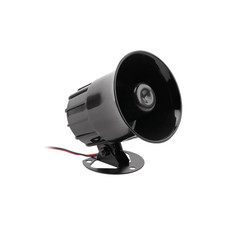 Nippon Av1006 35w 12v 6-tone Car Alarm Siren Horn 4 Inch 8 Ohm