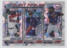 2021 Bowman Talent Pipeline Atomic Refractor 8/150 Nick Gordon Royce Lewis r0j