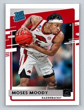 2021 Panini Chronicles Draft Picks #36 Moses Moody    Arkansas Razorbacks Rookie