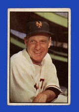 1953 Bowman Set-Break # 55 Leo Durocher Mg VG-VGEX *GMCARDS*