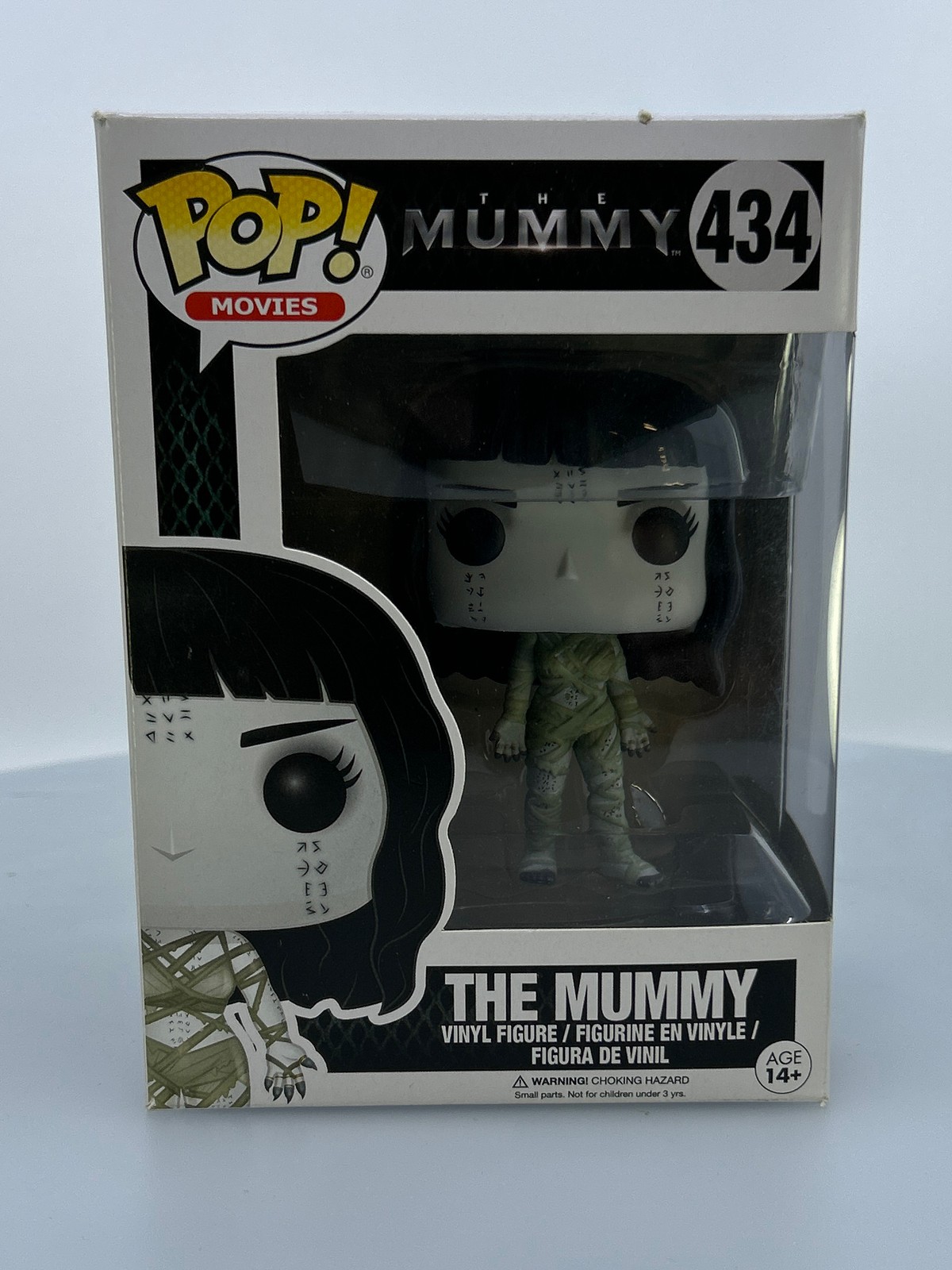 Funko Pop! Movies The Mummy #434 Vinyl Figure Damaged Box See Pics