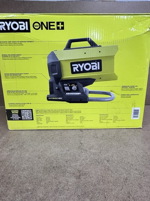 #ad Ryobi ONE PCL801B Cordless Hybrid Forced Air Propane Heater Green M14 $119.00