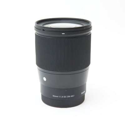 Sigma 16mm F/1.4 DC DN Contemporary (for Sony E / APS-C) -Near Mint- #427