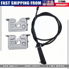1 Pair Front Hood Lock Catch Release Cable For Mini Cooper R55-r59 2007-2015 1 Pair Front Hood Lock Catch Release Cable For Mini Cooper R55-r59 2007-2015