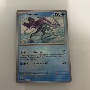 🔥Suicune (Master Ball Pattern) 024/131 Sv: Prismatic Evolutions Holo NM+🔥