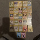 Pokémon Base Set 1999-2000 4th Print 27-Card Lot WOTC LP UK Print