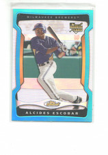 2009 Finest Refractors Blue #129 Alcides Escobar 298/399