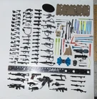 Vintage Star Wars Weapons And Accessories 139pc Lot with GI Joe Etc. Included