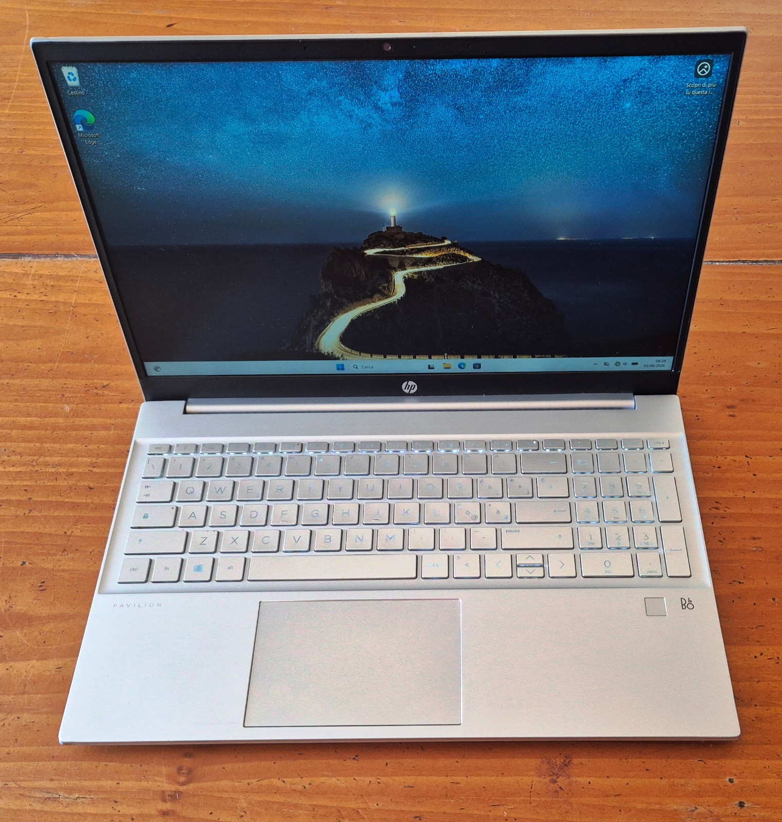 Notebook Hp i7 13° 512gb SSD