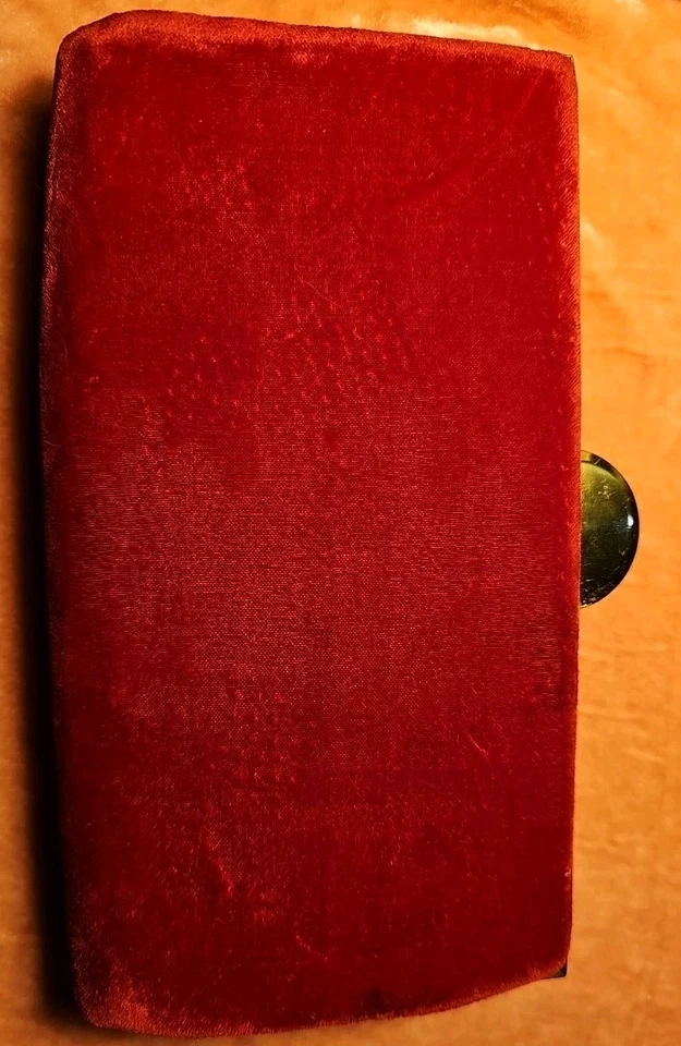 Bolso sin asas MCM Morris Moskowitz vintage con compacto y botella de perfume de terciopelo Foto 3 de 4