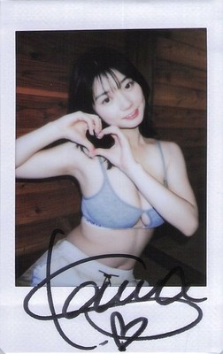 Kanna Seto Auto Autographed Signed Cheki Photo Japanese AV Idol JAV