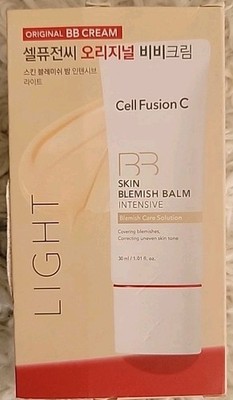 Cell Fusion C BB Skin Blemish Balm, Light, ORIGINAL BB Cream, Exp 05/09/28