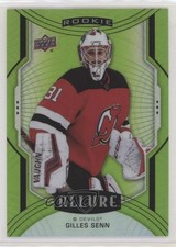 2020-21 Upper Deck Allure Rookie SP Green Quartz 2/99 Gilles Senn #132 8tn