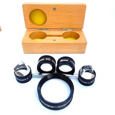 20D 78D 90D Double Aspheric Ophthalmic Lens & 3 Or 4 Mirror Combo Of 5 Lens
