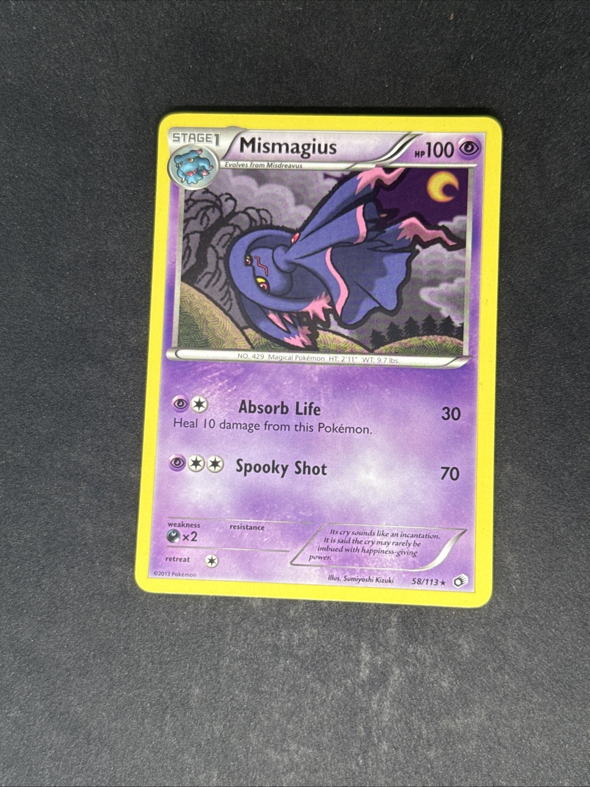 LP Mismagius 58/113 Legendary Treasures Regular
