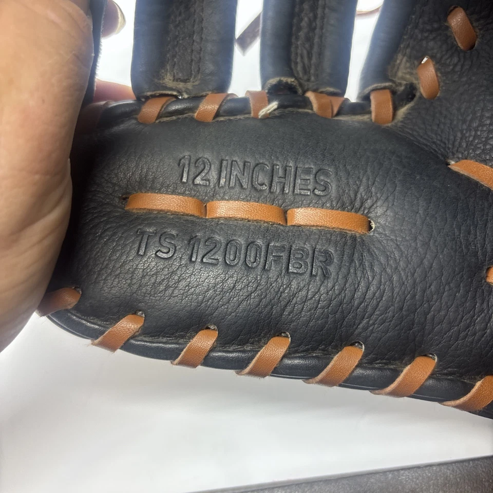 Guante de béisbol Adidas 12" primera base cuero tiro derecho - TS1200FBR Foto 3 de 4