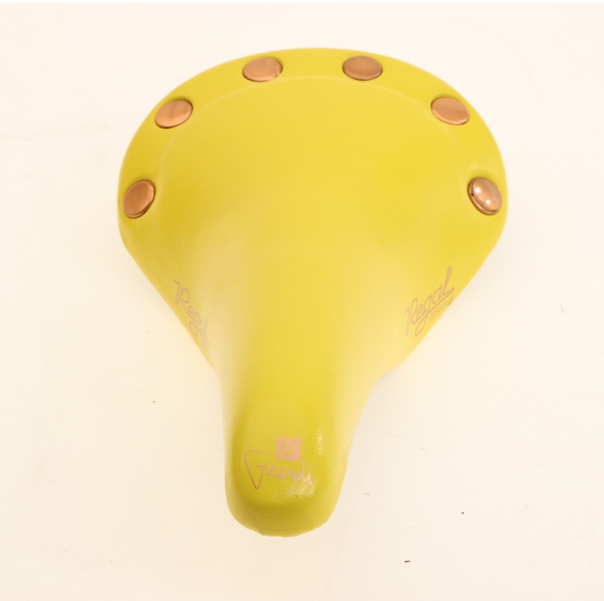 Selle San Marco Regal Girardi Yellow Leather Saddle Copper NEW Box