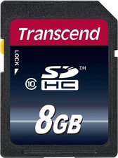 Transcend 8GB Class 10 SDHC Card (TS8GSDHC10)