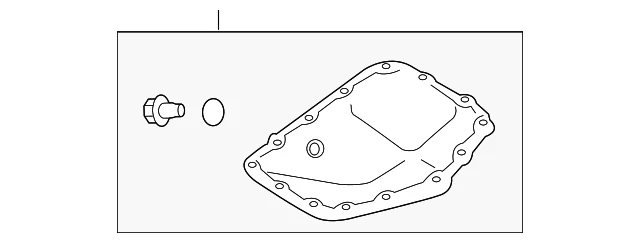 Cacerola de aceite original Nissan 11110-6CA0B Foto 2 de 3