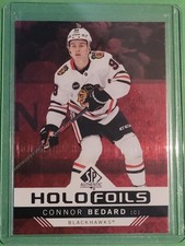 2024-25 UD SP Authentic - Connor Bedard - Chicago BlackHawks Holo Foils #HF-5