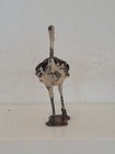 BRITAINS TOY METAL OSTRICH PAIR WILDLIFE ZOO LEAD ENGLAND  — photo 3