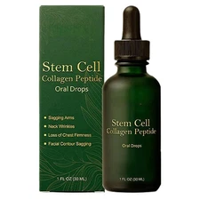 Stem Cell Collagen Peptide Oral Drops, Natural Advanced Body Care Liquids Drop