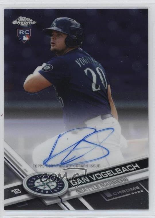 2017 Topps Chrome Rookie Auto Daniel Vogelbach Dan Vogelbach #RA-DV Auto 0u1n