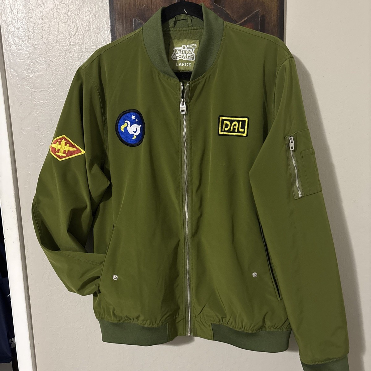 Nintendo NY Animal Crossing New Horizons Dodo Flight Pilot Jacket