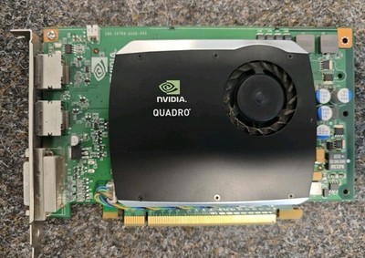 NVIDIA Quadro FX 580 Grafikkarte mit 2 x DisplayPort und DVI GDDR3 512 MB