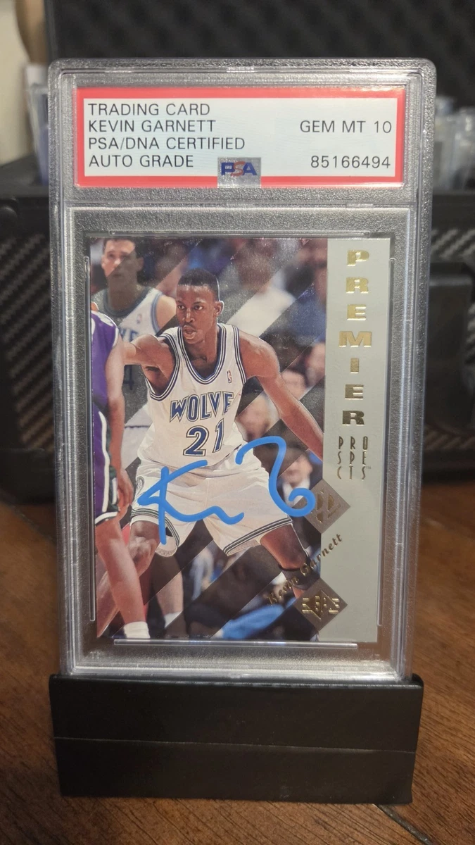 その他 KEVIN GARNETT auto psa9 Kevin Garnett Basketball Original