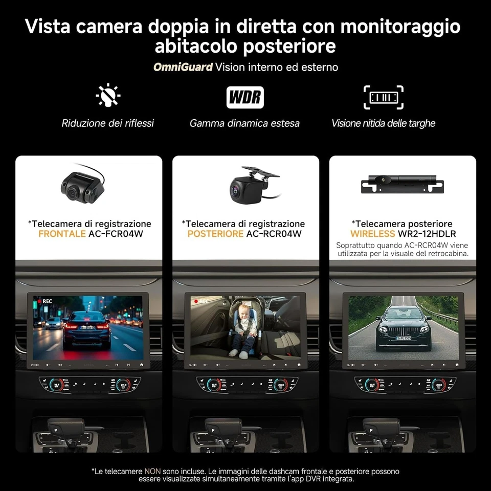 ATOTOZONE Android Autoradio 1/2 DIN con Schermo Futtuante, 4G LTE,10' 4+64 GB - Immagine 2 di 4