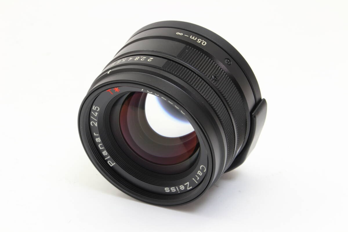 CONTAX コンタックス Carl Zeiss Planar 45mm F2 CONTAX Carl Zeiss Planar 45mm F2 T* Rare Black G1 G2 (Free returns