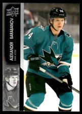 2021-22 Upper Deck Alexander Barabanov San Jose Sharks #392
