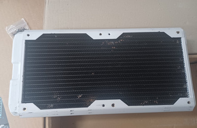 Hardware Labs Black Ice  Nemesis  GTR Satin White Radiator - 280mm - For Parts -