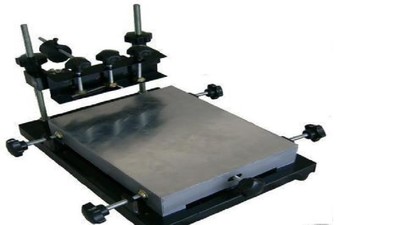 New Manual solder paste printer,PCB SMT stencil printer XL size 700x500mm