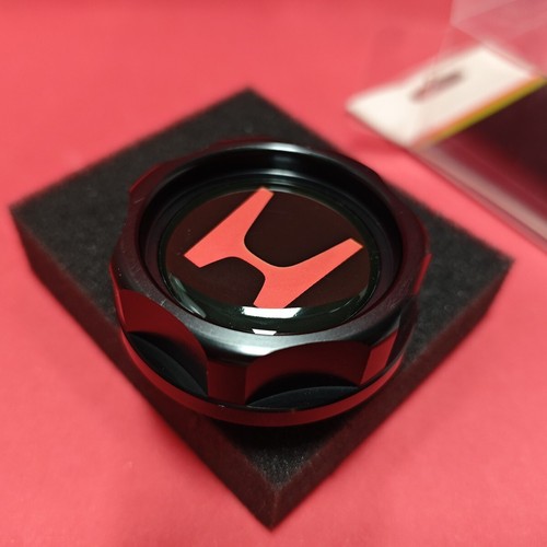 BLACK H SPORT ENGINE OIL FILLER CAP for CIVIC ACCORD RSX K20A S2000 CR-Z TYPE R - Picture 4 of 5