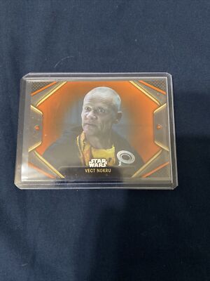 2023 Topps Star Wars Obi-Wan Kenobi - Orange /50- Vect Nokru - #25   (b35)