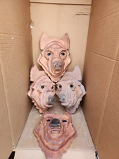 3d Wood Wolf Head Wall Mount Woodland Forest Theme Wall Decor Woodland Animal