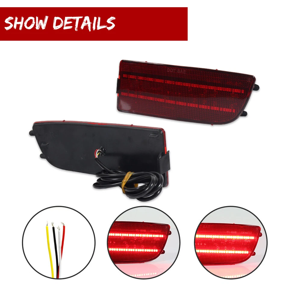 DODGE Sprinter MERCEDES BENZ Freightliner LED Tail Brake Signal Lights 2007-2017 - Image 4 of 4